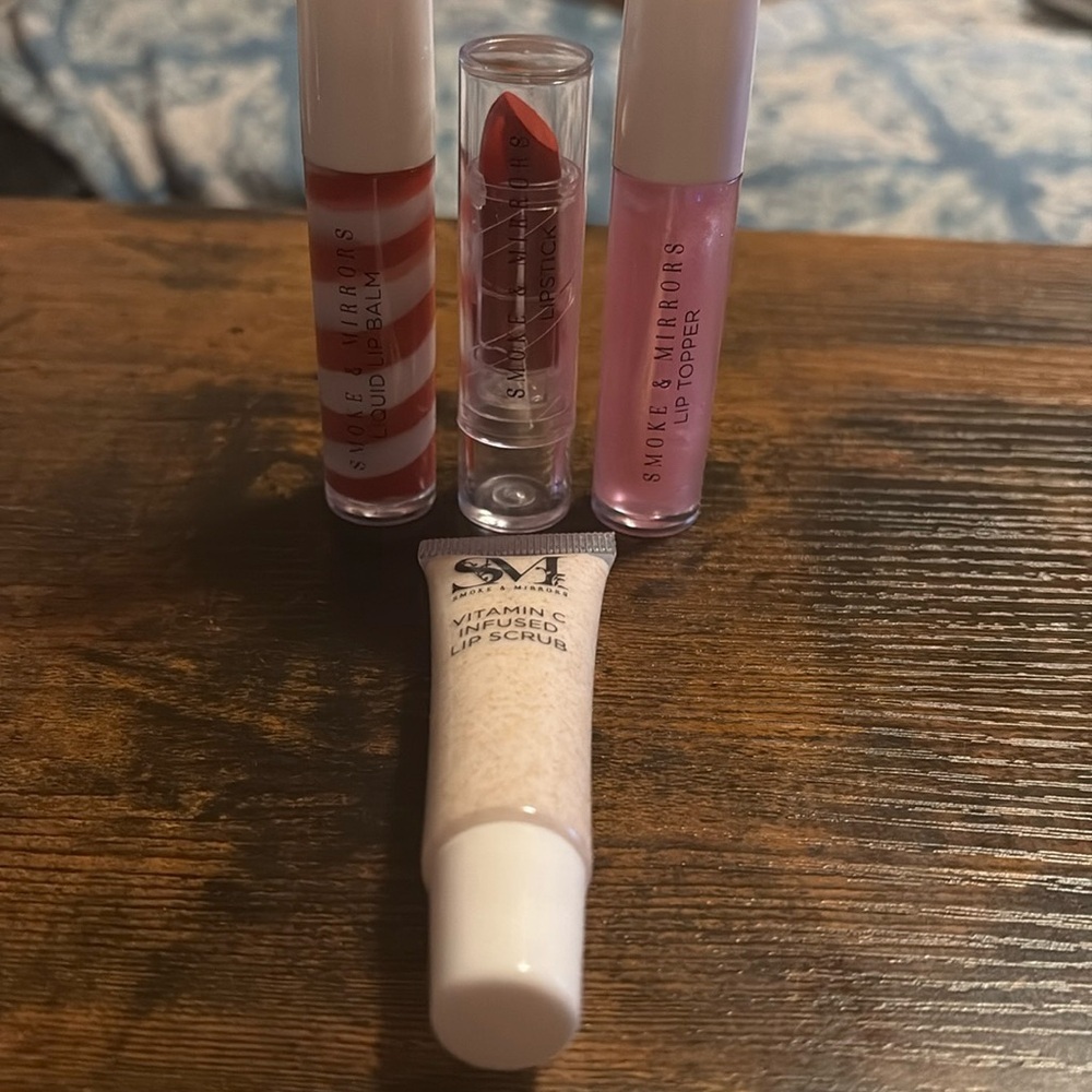 Smoke And Mirrors Lip Product Bundle 4 Pack - Picture 1 of 5